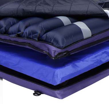 Alternating Pressure Mattress with foam base Model 4300 & Rapid-Air® Plus Model 4300