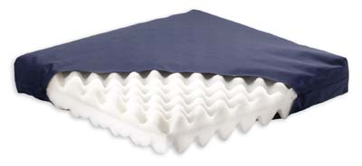 Convoluted Foam and Gel Wheelchair Cushion