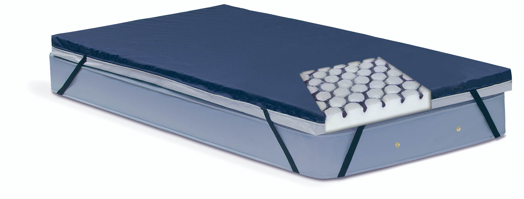 Bariatric Anti-Microbial Gel-Foam Pressure Relief Cushion