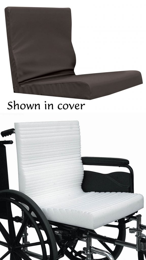 amara combo wheelchair seat and back