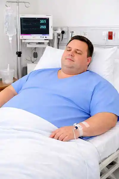 Bariatric hospital bed mattress