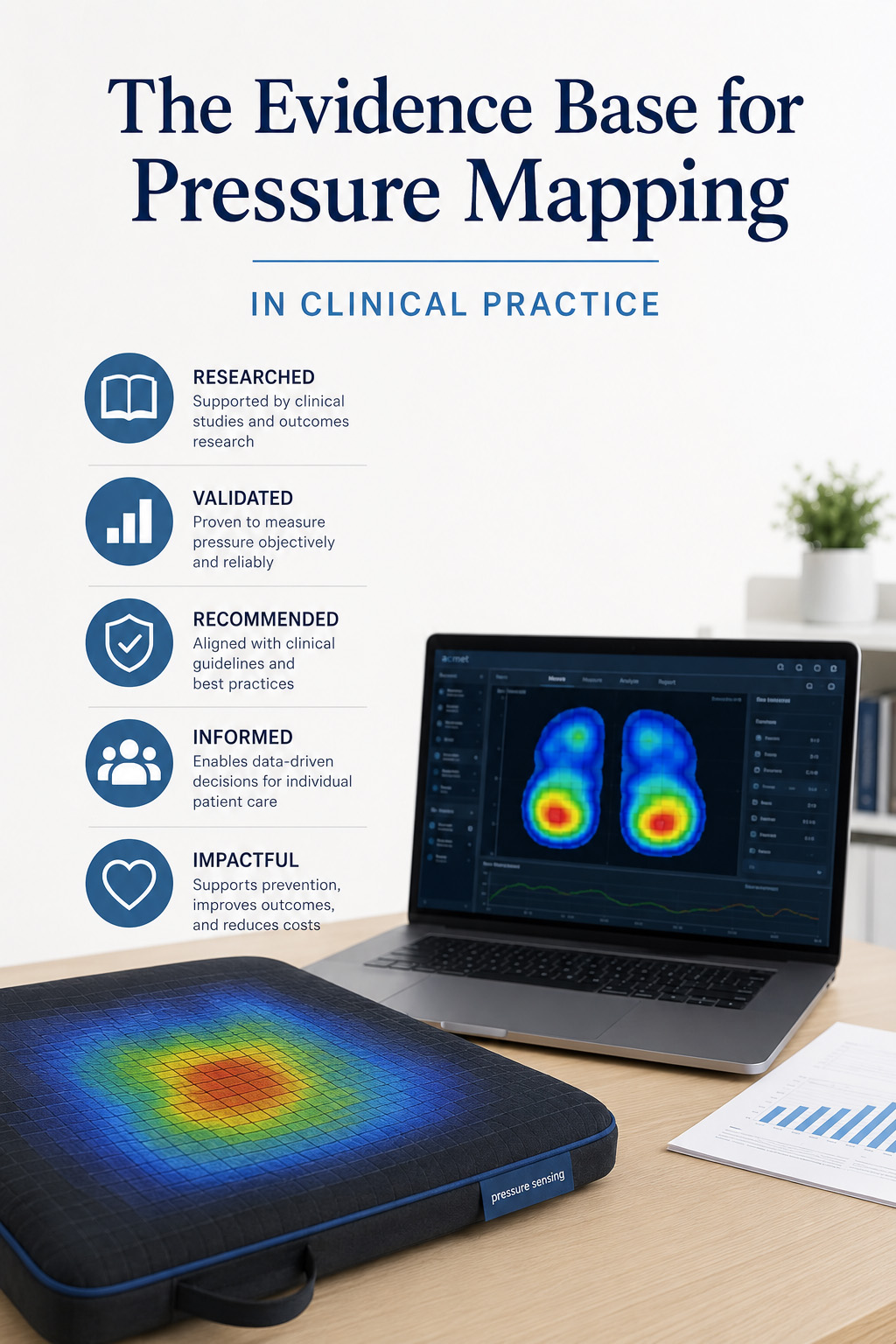 Clinical research and evidence base for pressure mapping in pressure injury prevention programs