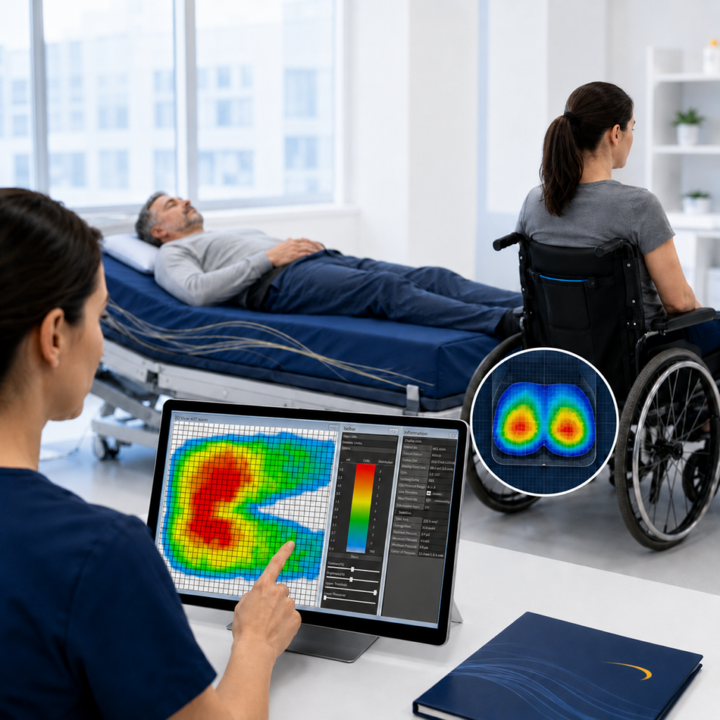 Pressure Mapping for Mattresses and wheelchairs