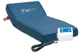 alternating pressure with low air loss mattress trade wind